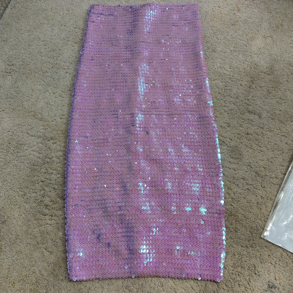 ASOS Purple Sequin Skirt or Dress